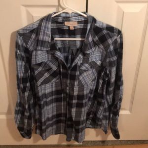 Cb Plaid Women’s Button Down